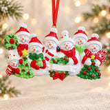 Personalized Resin Family Christmas Ornament | WS6124 - WholesaleOrnaments