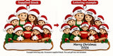 Personalized Resin Family of 9 Baking Christmas Cookies Ornament | WS6307-9 - WholesaleOrnaments