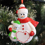 Family Christmas Ornaments — model 61411