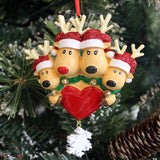 Family Christmas Ornaments — model 61413