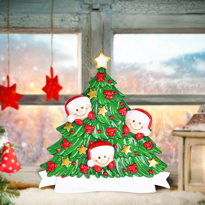 Christmas Tree  of Family Table Topper #62560-3