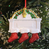 Family Christmas Ornament-Sock Family 61420 - WholesaleOrnaments