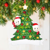 Personalized Resin Christmas Tree Of Family Christmas Ornament | WS6213 - WholesaleOrnaments