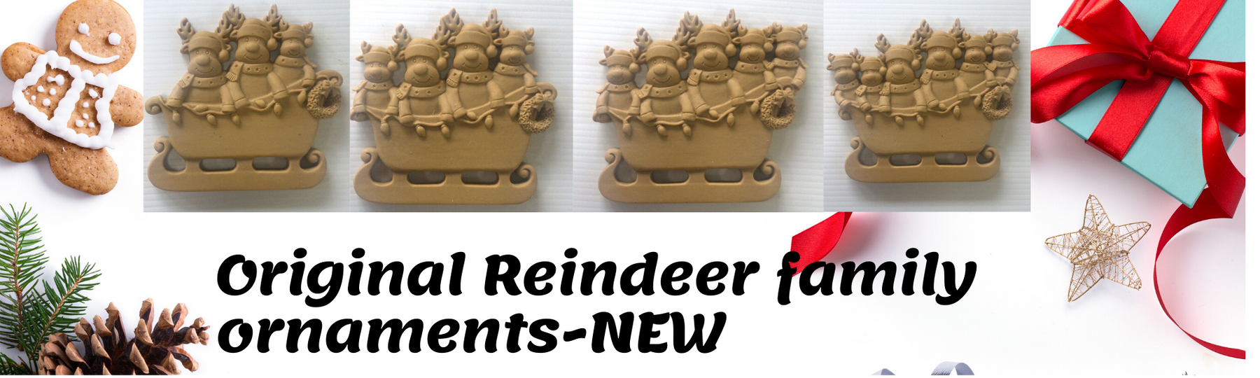 What's the material of Personalize ornaments ?