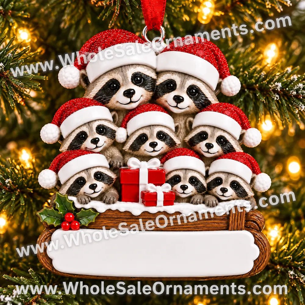 2026 Raccoon Ornaments - WholesaleOrnaments