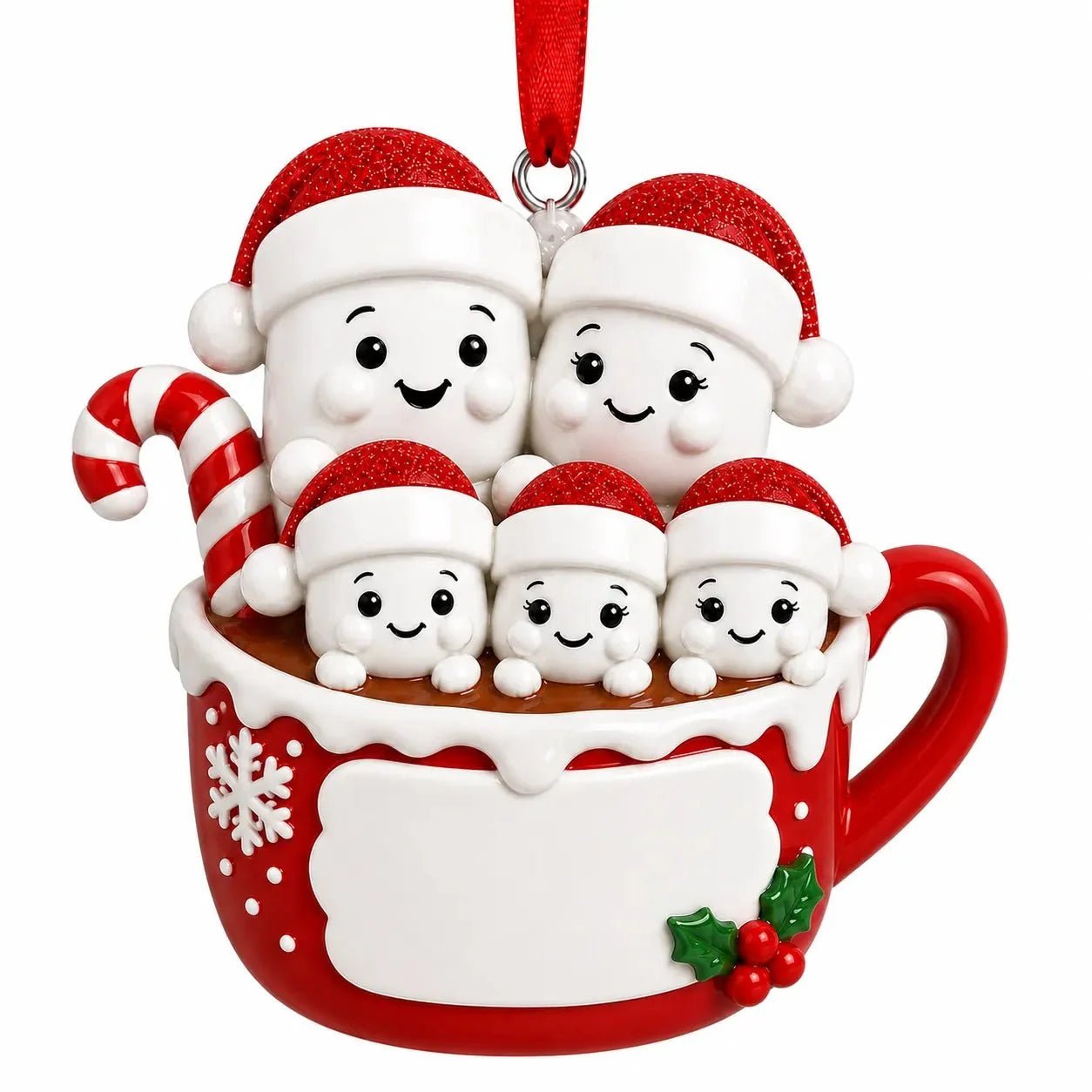 2026 Wholesale Hot Cocoa Marshmallows Christmas Ornaments - WholesaleOrnaments