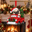 Personalized Pug Dog Christmas Truck Resin Ornament | WS6322 - WholesaleOrnaments