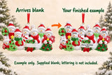 Personalized Resin Family Christmas Ornament | WS6124 - WholesaleOrnaments