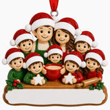 Personalized Resin Family of 9 Baking Christmas Cookies Ornament | WS6307-9 - WholesaleOrnaments