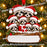 Raccoon Family of 8 Christmas Log Ornament - WholesaleOrnaments