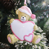 Baby's First Christmas Ornament, Custom Name & Date — model 61253