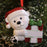 Polarbear with gifts bag Of Baby's First Personalized Christmas Ornament # 61257