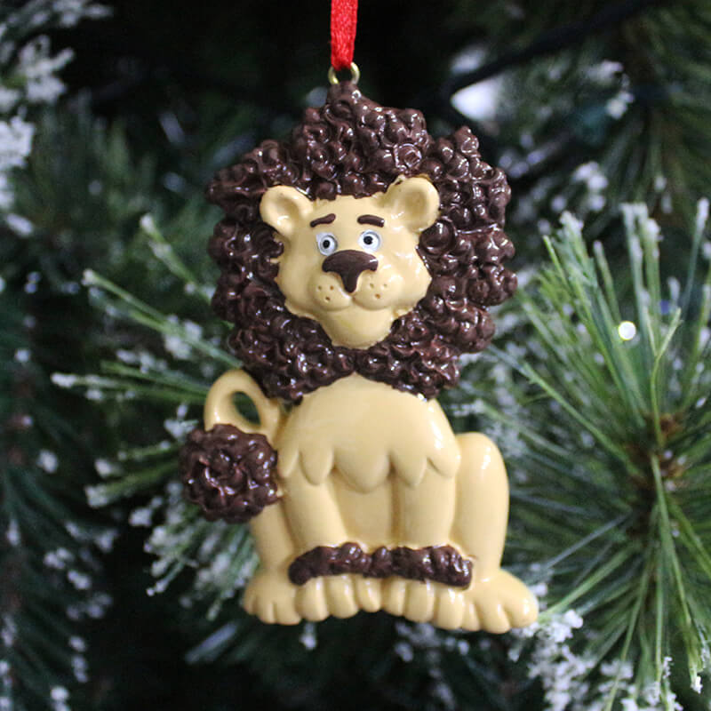Lion Of Single Christmas Ornament — model 61335
