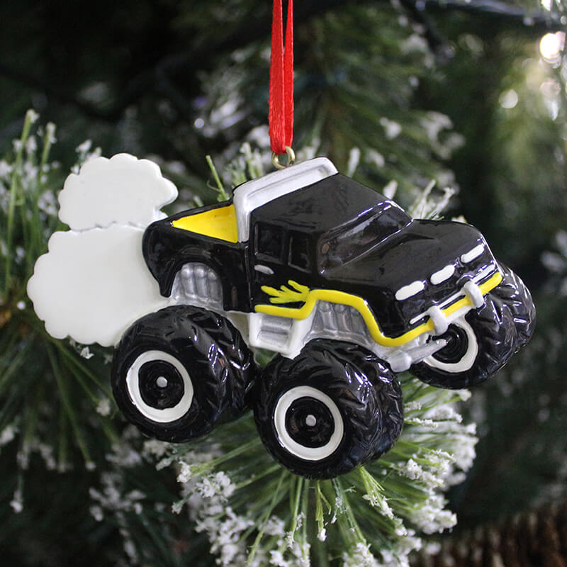 Car Of Single Christmas Ornament — model 61337