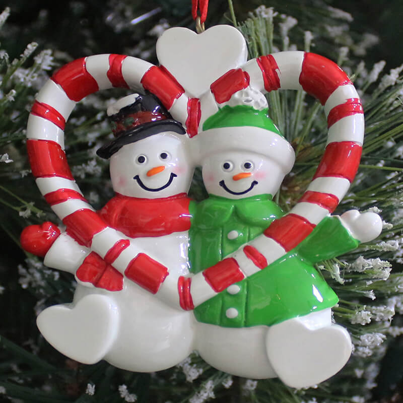 Couple Christmas Ornament — model 61360