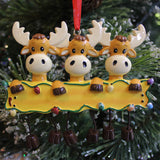 Family Christmas Ornaments — model 61414