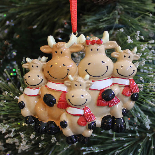 Cow Of Family  Christmas Ornaments #61416