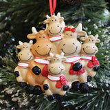 Cow Of Family Christmas Ornaments — model 61416