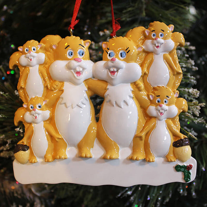 Fox Of Family Christmas Ornament #61430