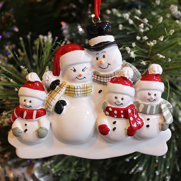 Snowman Family Christmas Ornament #61433