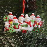 Family Christmas Ornament — model 61451