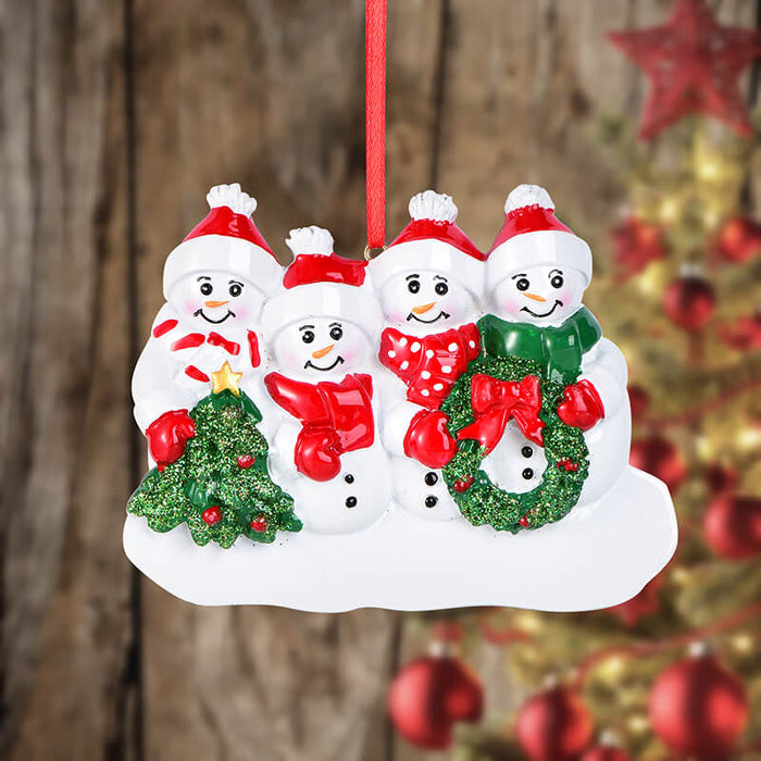 Snowman Of Family Christmas Ornament #61543