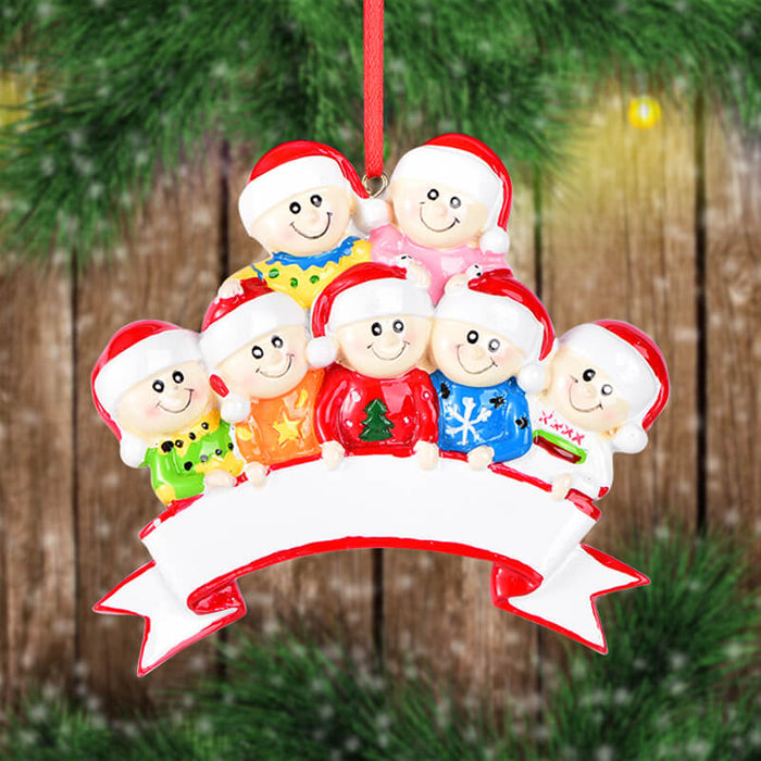 Personalized  Family Christmas Ornament #61559