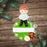 Baby Girl and Boy Of Single Christmas Ornament