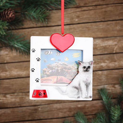 Personalized Christmas With Puppy photo Frame #61585