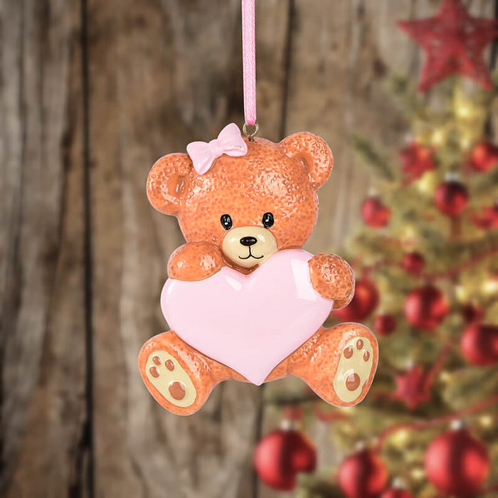 Baby Bear Personalized Christmas Ornament