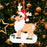 Personalized Rudolph Reindeer with Gifts Ornaments#61653