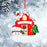 Personalized Snow Man  Christmas Ornaments #61661