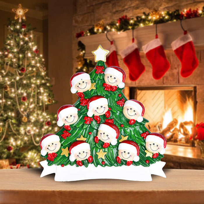 Christmas Tree  of Family Table Topper #62560-10