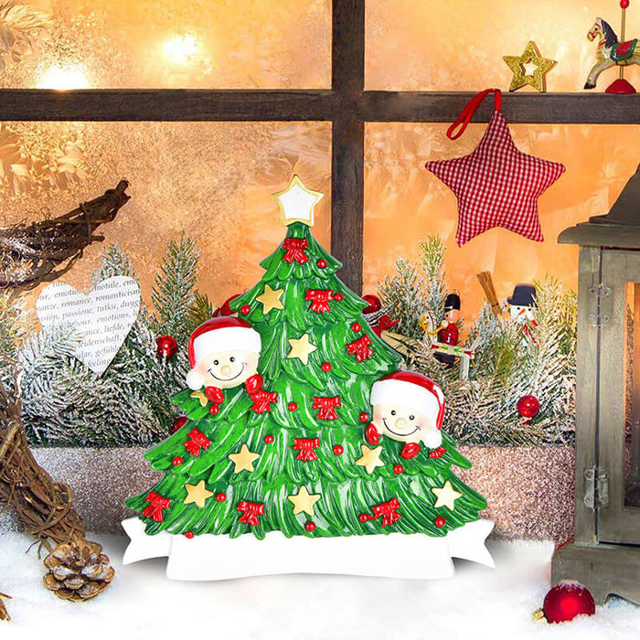 Christmas Tree  of Family Table Topper #62560-2
