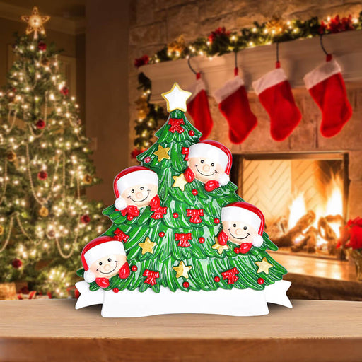 Christmas Tree  of Family Table Topper #62560-4
