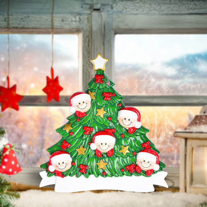 Christmas Tree  of Family Table Topper #62560