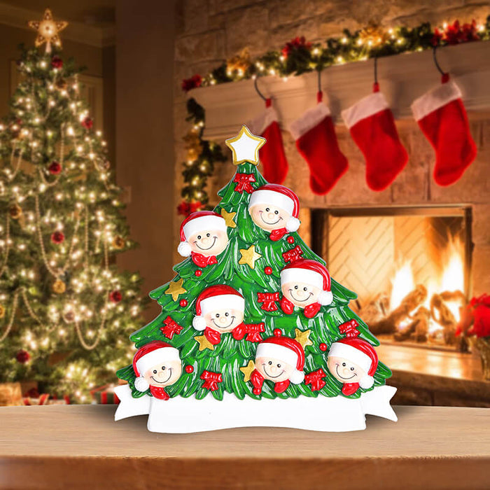 Christmas Tree  of Family Table Topper #62560-7