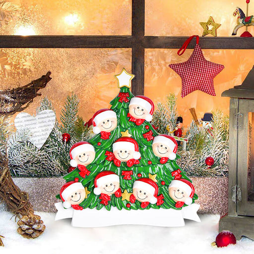 Christmas Tree  of Family Table Topper #62560-9