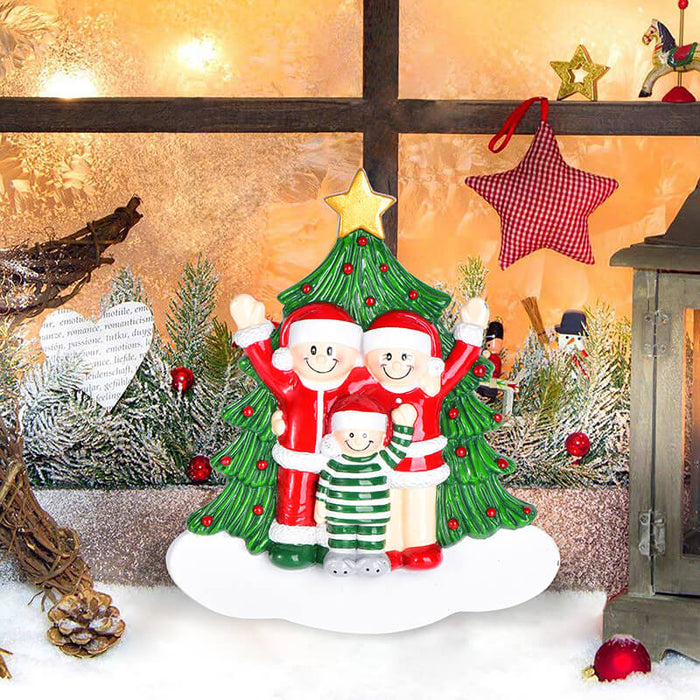 Christmas Tree  of Family Table Topper #62561