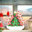 Christmas Tree  With Reindeer of Family Table Topper #62563-7