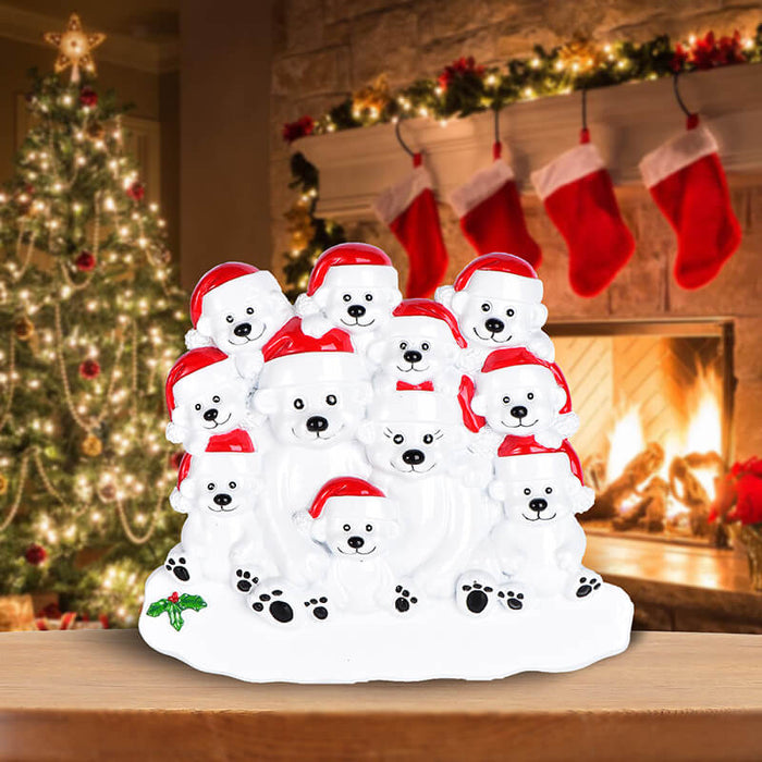 PolarBear Family Table Toppers #62564-11