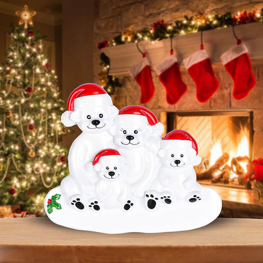 PolarBear Family Table Toppers #62564-4