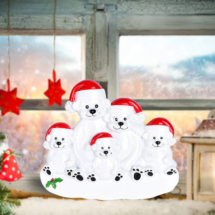 PolarBear Family Table Toppers #62564-5