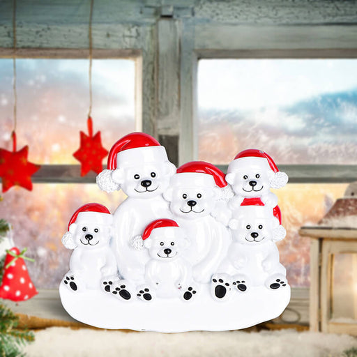 PolarBear Family Table Toppers #62564-6