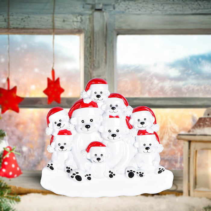 PolarBear Family Table Toppers #62564-9
