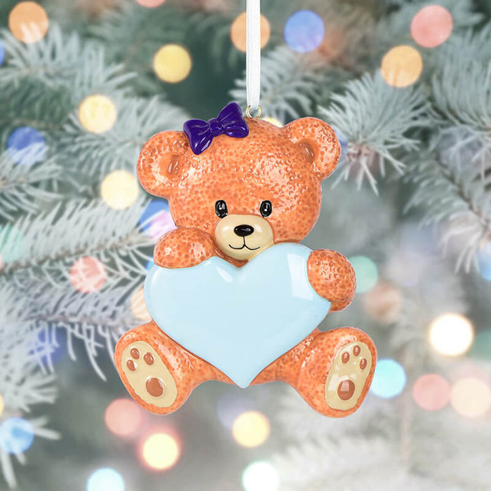 Baby Bear Personalized Christmas Ornament 61608 - WholesaleOrnaments