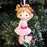 Baby girl of Single Christmas Ornament 61351 - WholesaleOrnaments