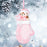 Baby with Mitten Personalized Christmas Ornament 61578 - WholesaleOrnaments