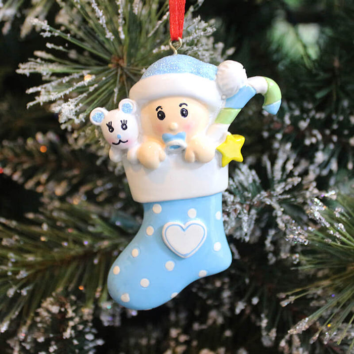 Baby's First Personalized Christmas Ornament 61252 - WholesaleOrnaments