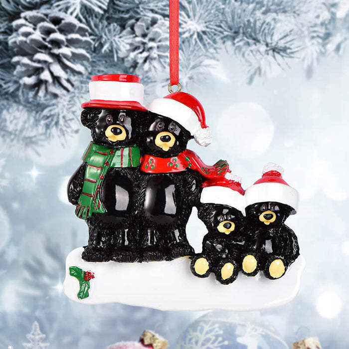 Bear Of Family Christmas Ornament 61567 - WholesaleOrnaments